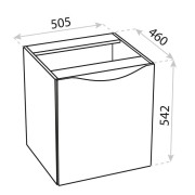 Kosz cargo wiszący Kolorado 500 Lavita