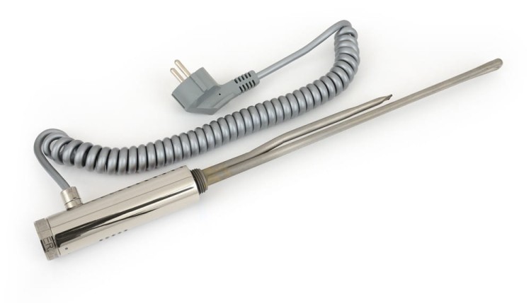 Grzałka elektryczna 300W MEM Sunerzha stal polerowana chrom