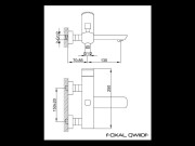 Bateria wannowa KOHLMAN Foxal QW110F