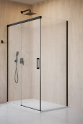 Kabina prysznicowa Radaway Idea 8 Black KDJ lewa