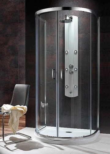 Kabina przyścienna Radaway Premium Plus P 100x90x190 szkło przejrzyste
