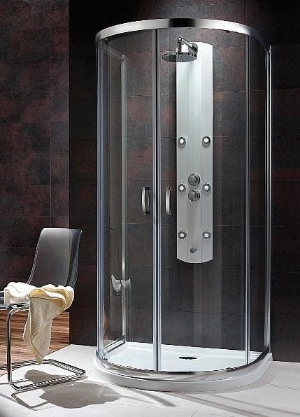 Kabina przyścienna Radaway Premium Plus P 100x90x190 szkło przejrzyste
