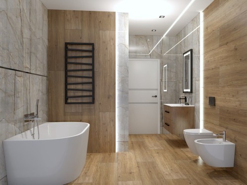 Wanna wolnostojąca przyścienna Caldera 170x75 Lavita biała