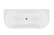 Wanna akrylowa przyścienna Capri 170x75 cm REA