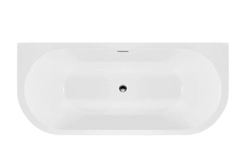 Wanna akrylowa przyścienna Capri 170x75 cm REA