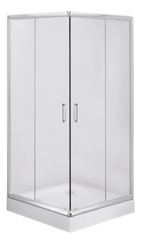 Kabina kwadratowa 90x90x185 Funkia Deante szkło szronione