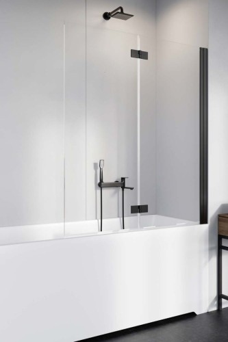 Parawan nawannowy Radaway Nes Black PND I prawy