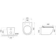 Miska stojąca WC Sofi Lavita