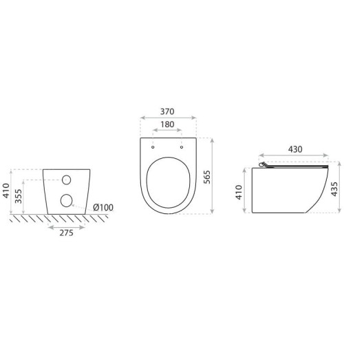 Miska stojąca WC Sofi Lavita