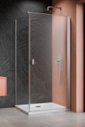 Kabina prysznicowa Radaway Nes Brushed Nickel KDJ I prawa