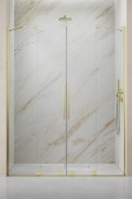 Drzwi prysznicowe Furo Brushed Gold DWD Radaway złote