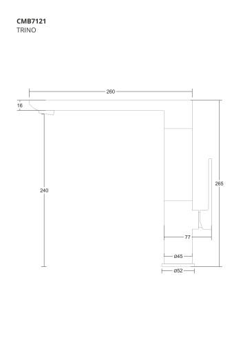 Bateria corsan cmb7121bl trino czarna