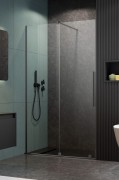 Drzwi prysznicowe Furo Brushed GunMetal DWJ Radaway lewe