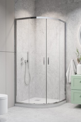 Kabina prysznicowa Radaway Alienta A 90x90x190 przejrzysta