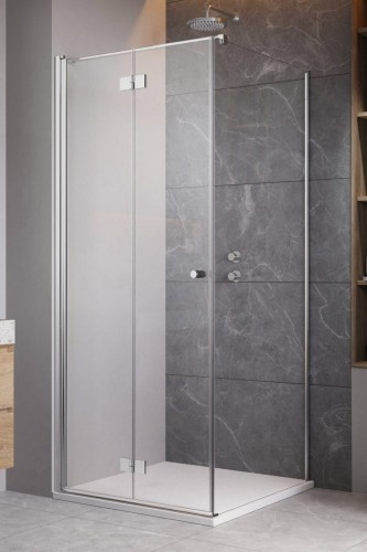 Kabina Radaway Essenza KDJ B 90x90x200 lewa, szkło przejrzyste