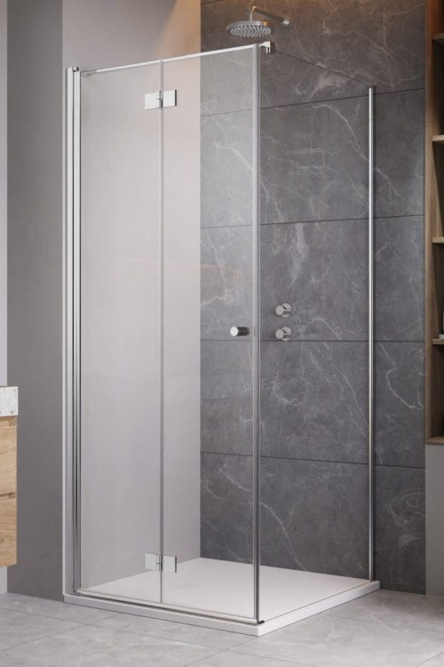 Kabina Radaway Essenza KDJ B 90x90x200 lewa, szkło przejrzyste