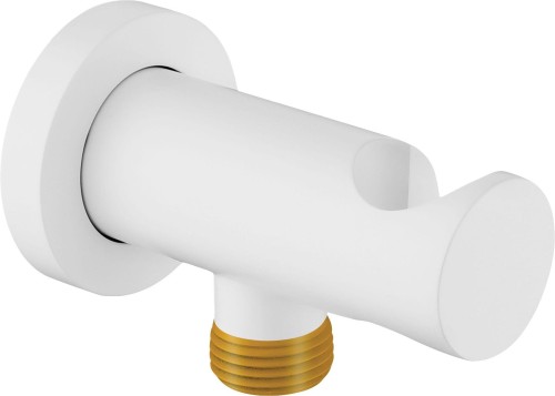 Przyłącze kątowe białe Cascada Deante