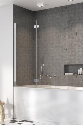 Parawan nawannowy Radaway Nes 8 PND I lewy chrom