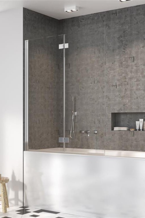 Parawan nawannowy Radaway Nes 8 PND I lewy chrom