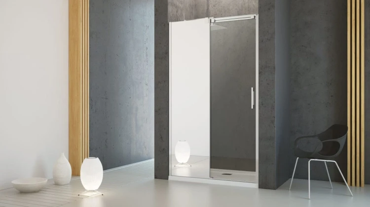 Drzwi Radaway Espera DWJ Mirror 140 lewe przejrzyste lustrzane