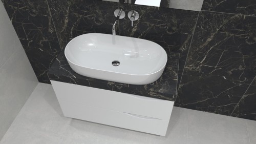 Umywalka nablatowa Verso Grande Lavita