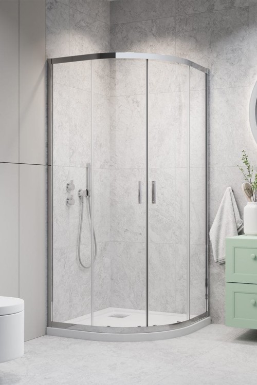 Kabina prysznicowa Radaway Alienta E 80x100x190 przejrzysta