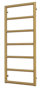 Grzejnik łazienkowy Sunerzha Bodes 120x50 złoto szczotkowane