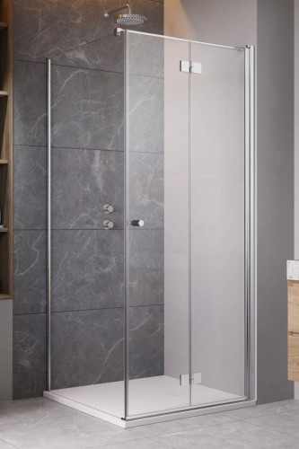 Kabina Radaway Essenza KDJ B 90x100x200 prawa, szkło przejrzyste
