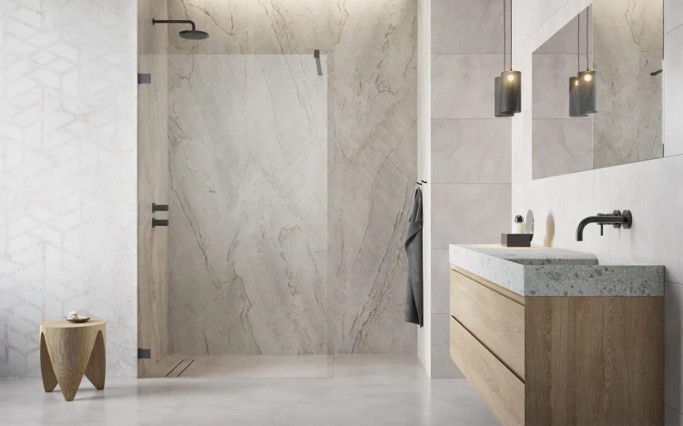 Kabina prysznicowa Radaway Essenza Pro Brushed GunMetal Walk-in II