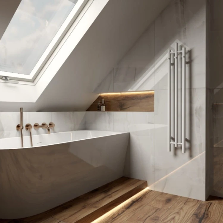 Grzejnik łazienkowy Calentador White 1200 Lavita