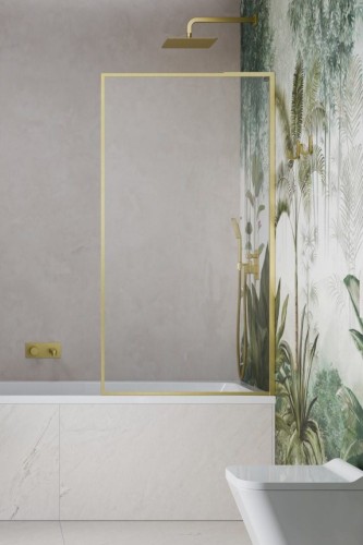 Parawan nawannowy Radaway Modo F SL Brushed Gold PNJ II prawy