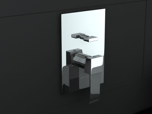 Bateria wannowo-prysznicowa podtynkowa KOHLMAN Axis QW210N