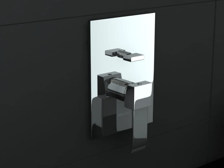 Bateria wannowo-prysznicowa podtynkowa KOHLMAN Axis QW210N