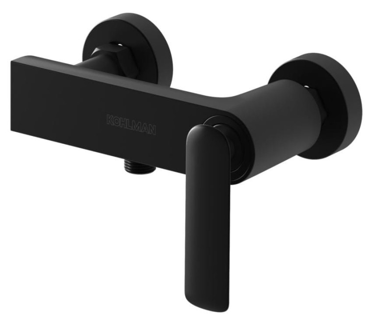 Bateria prysznicowa natynkowa Experience Black KOHLMAN QW120EB