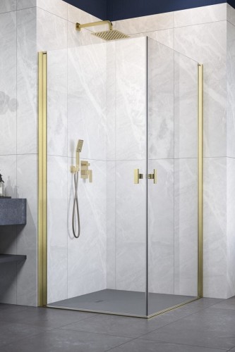 Kabina prysznicowa Radaway Nes Brushed Gold KDD I