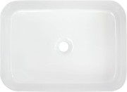 Umywalka ceramiczna stawiana na blat Hiacynt New Deante biała