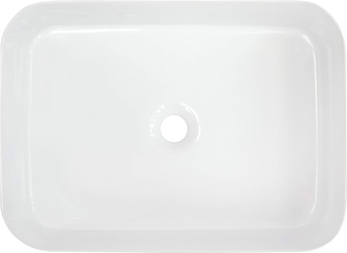 Umywalka ceramiczna stawiana na blat Hiacynt New Deante biała