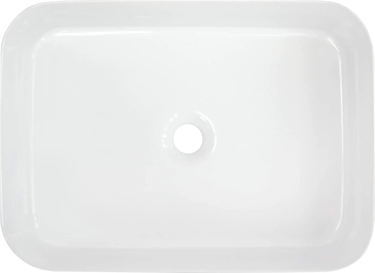 Umywalka ceramiczna stawiana na blat Hiacynt New Deante biała
