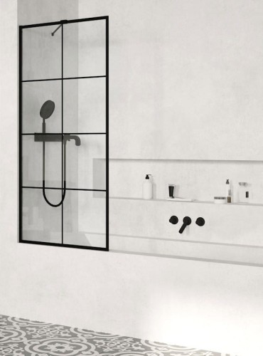 Parawan nawannowy Radaway Modo New Black PNJ Factory 100x150