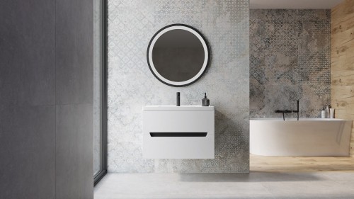 Szafka wisząca Kansas black 600 Lavita