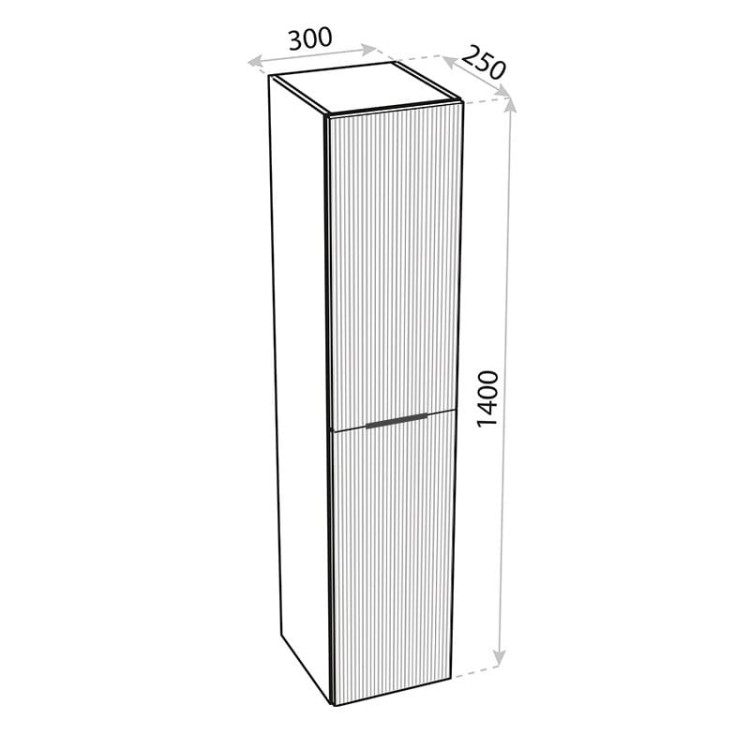 Słupek wiszący Oklahoma Wood 300 Lavita