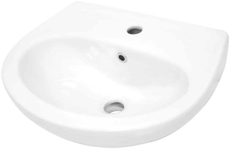 Umywalka ceramiczna wisząca biała Jasmin Deante