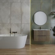 Szafka wisząca Oklahoma Wood Black 800 Lavita