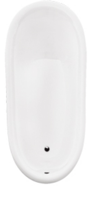 Wanna wolnostojąca Besco OTYLIA 170x77 cm łapy czarne