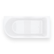 Wanna narożna invelia v220xlpwh 170x80cm montaż prawostronny korek klik klak biały