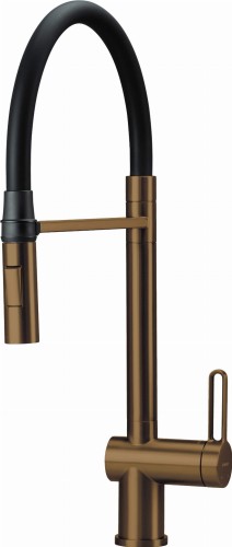 Bateria kuchenna stojąca szczotkowany brąz Magnetic Deante