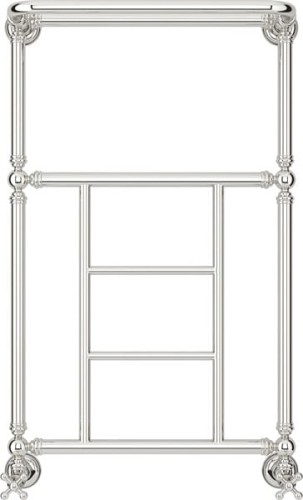 Grzejnik łazienkowy Sunerzha Renesance 93x57cm stal polerowana
