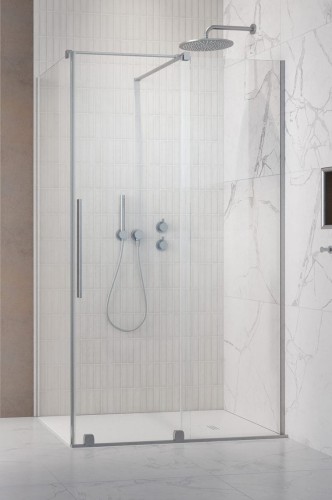 Kabina prysznicowa Furo Brushed Nickel KDJ Radaway prawa