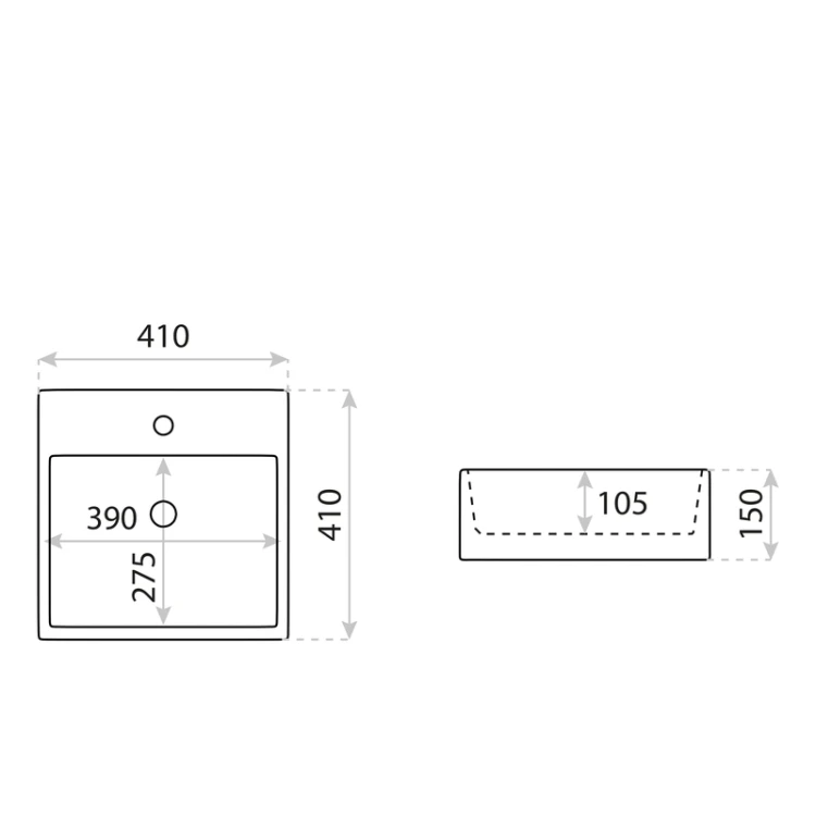 Umywalka nablatowa La Gromera Lavita