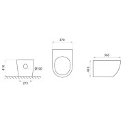 Bidet stojący Sofi Lavita